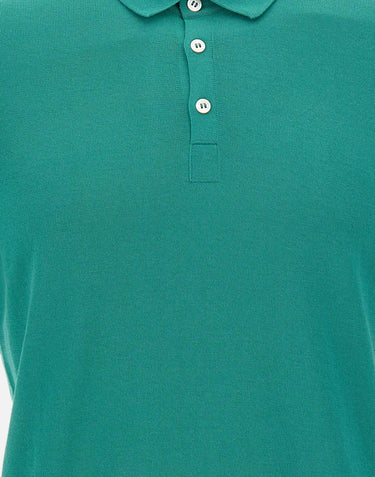 GRAN SASSO Polo in fresco cotone GREEN Uomo 