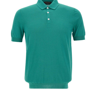 GRAN SASSO Polo in fresco cotone GREEN Uomo 
