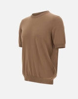 GRAN SASSO Maglia in cotone a maniche corte BROWN Uomo 