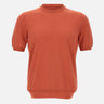 GRAN SASSO Maglia in cotone a maniche corte ORANGE Uomo 