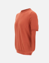 GRAN SASSO Maglia in cotone a maniche corte ORANGE Uomo 