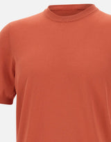 GRAN SASSO Maglia in cotone a maniche corte ORANGE Uomo 