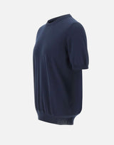 GRAN SASSO Maglia in cotone a maniche corte BLUE Uomo 
