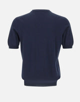 GRAN SASSO Maglia in cotone a maniche corte BLUE Uomo 