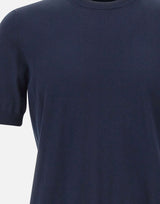 GRAN SASSO Maglia in cotone a maniche corte BLUE Uomo 