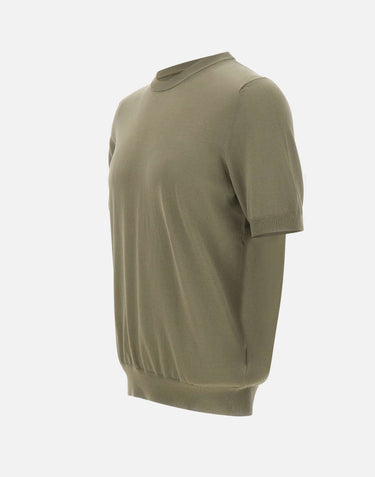 GRAN SASSO Maglia in cotone a maniche corte GREEN Uomo 