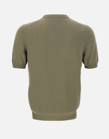 GRAN SASSO Maglia in cotone a maniche corte GREEN Uomo 
