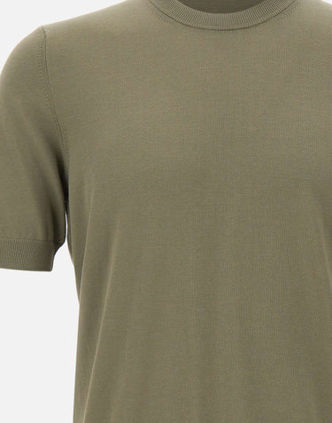 GRAN SASSO Maglia in cotone a maniche corte GREEN Uomo 