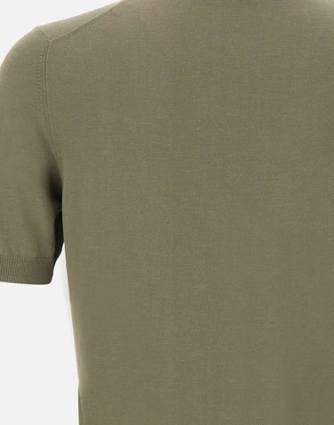 GRAN SASSO Maglia in cotone a maniche corte GREEN Uomo 