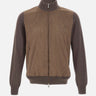 Giacca in cotone e alcantara 57139 18044180 GRAN SASSO 