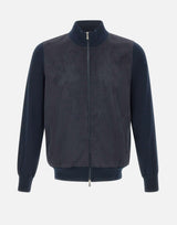 Giacca in cotone e alcantara 57139 18044598 GRAN SASSO 
