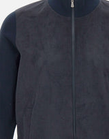 Giacca in cotone e alcantara 57139 18044598 GRAN SASSO 