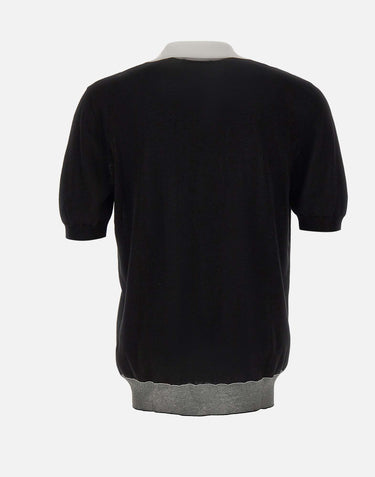 Polo con scollo a V 57145 20652099 GRAN SASSO 