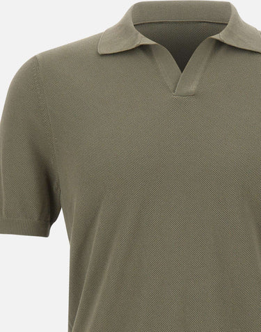 Polo in maglia di cotone 57157 20643481 GRAN SASSO 