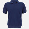 GRAN SASSO Polo in maglia di cotone BLUE Uomo 