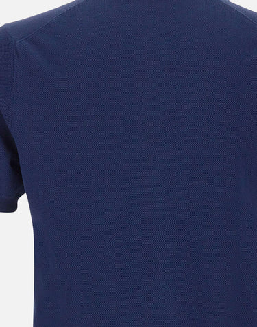 GRAN SASSO Polo in maglia di cotone BLUE Uomo 