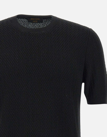 Maglia in cotone 57168 20616099 GRAN SASSO 