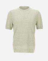 Maglia in misto lino e cotone 57169 18668410 GRAN SASSO 