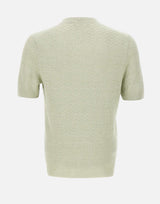 Maglia in misto lino e cotone 57169 18668410 GRAN SASSO 