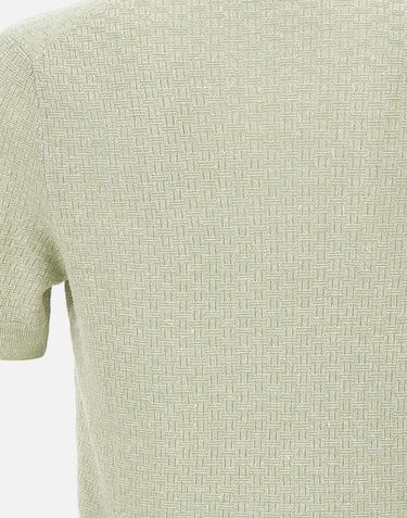 Maglia in misto lino e cotone 57169 18668410 GRAN SASSO 