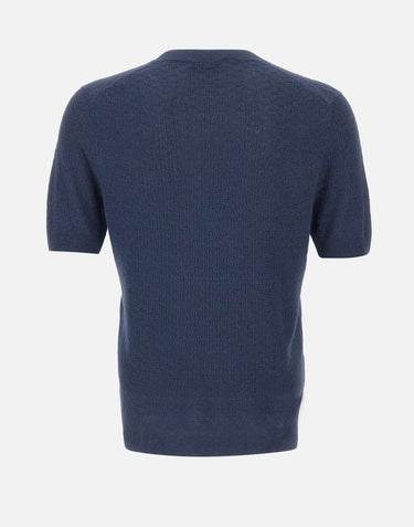 Maglia in misto lino e cotone 57169 18668598 GRAN SASSO 