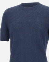 Maglia in misto lino e cotone 57169 18668598 GRAN SASSO 