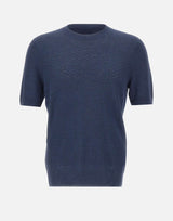 Maglia in misto lino e cotone 57169 18668598 GRAN SASSO 