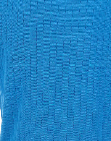 GRAN SASSO Polo a coste in cotone biologico Light Blue Uomo 
