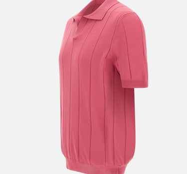 GRAN SASSO Polo "Tennis M/M Skipper" Pink Uomo 