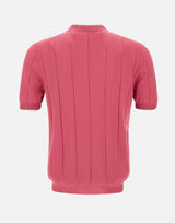 GRAN SASSO Polo "Tennis M/M Skipper" Pink Uomo 