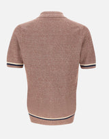 GRAN SASSO Camicia in maglia di lino e cotone RED Uomo 