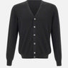 GRAN SASSO Cardigan in cotone BLACK Uomo 