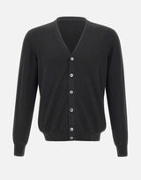 GRAN SASSO Cardigan in cotone BLACK Uomo 