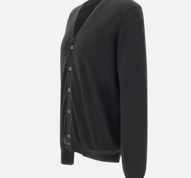 GRAN SASSO Cardigan in cotone BLACK Uomo 