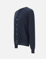 GRAN SASSO Cardigan in cotone BLUE Uomo 