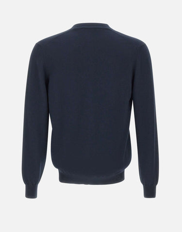 GRAN SASSO Cardigan in cotone BLUE Uomo 