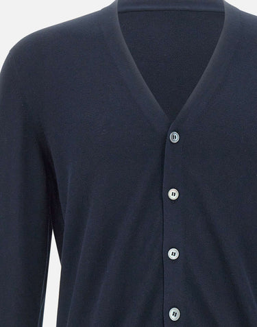 GRAN SASSO Cardigan in cotone BLUE Uomo 