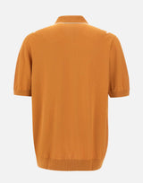 GRAN SASSO Camicia in maglia con intarsio a righe ORANGE Uomo 