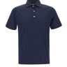 GRAN SASSO Polo in cotone filo di Scozia BLUE Uomo 