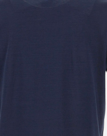 GRAN SASSO Polo in cotone filo di Scozia BLUE Uomo 