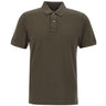 GRAN SASSO Polo in cotone vintage BROWN Uomo 
