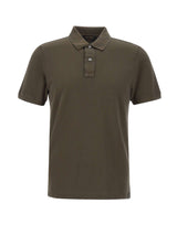 GRAN SASSO Polo in cotone vintage BROWN Uomo 