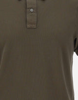 GRAN SASSO Polo in cotone vintage BROWN Uomo 