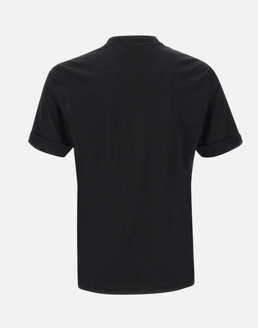 GRAN SASSO T-shirt in lana BLACK Uomo 