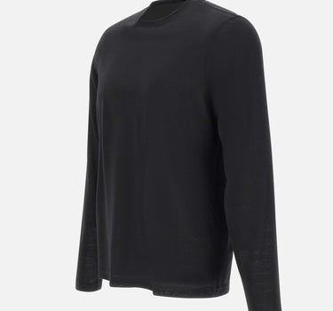 GRAN SASSO Maglia in lana BLACK Uomo 