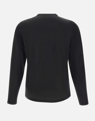 GRAN SASSO Maglia in lana BLACK Uomo 
