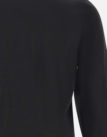 GRAN SASSO Maglia in lana BLACK Uomo 