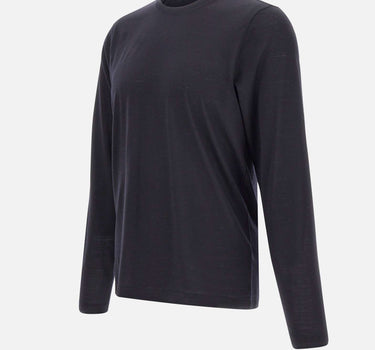 GRAN SASSO Maglia in fresco lana BLUE Uomo 