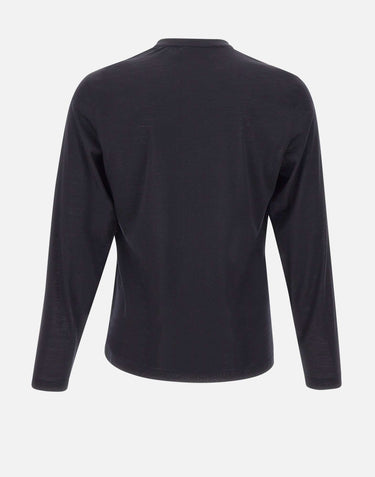 GRAN SASSO Maglia in fresco lana BLUE Uomo 