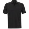 GRAN SASSO Polo skipper in cotone BLACK Uomo 
